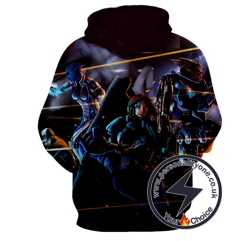 Mass Effect - Mass Effect Sweat Shirt - Mass Effect Hoodies